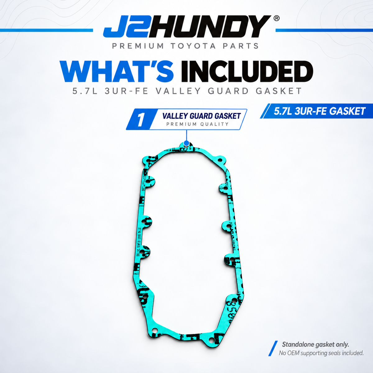 Toyota 5.7L 3UR-FE Valley Plate Gasket | J2Hundy