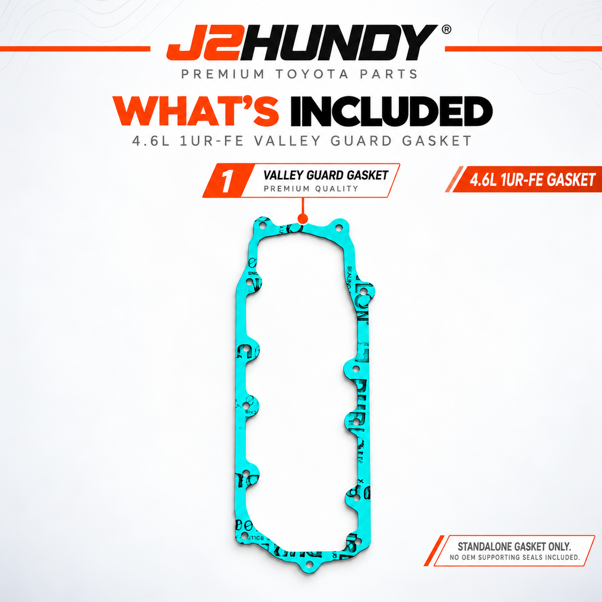 Lexus GX460 4.6L Valley Plate Gasket | J2Hundy