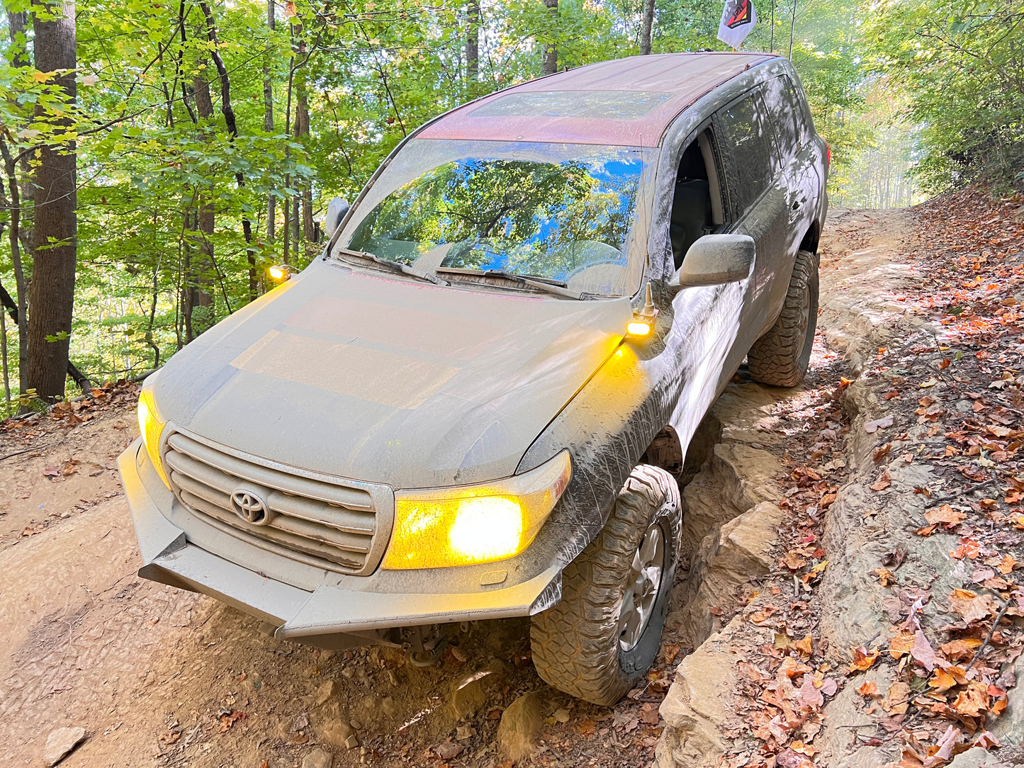 Ditch Light Mounts for 200 Series Land Cruiser